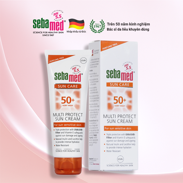 Sebamed Sun Care Multi Protect Sun Cream SPF50+ 0