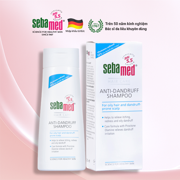 Dầu gội ngăn ngừa gàu Sebamed 0